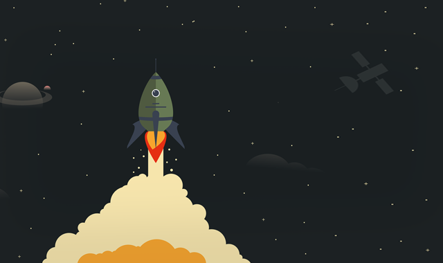 Raketenstart